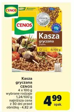 Carrefour Kasza gryczana CENOS 4x100g oferta