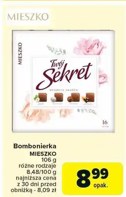 Carrefour Bombonierka MIESZKO Twój Sekret 106g oferta