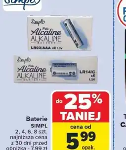Carrefour Baterie Simpl oferta