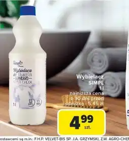 Carrefour Wybielacz do tkanin Simpl oferta