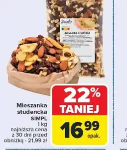Carrefour Mieszanka studencka Simpl oferta