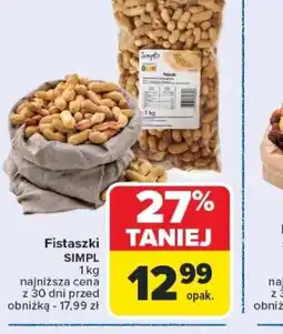Carrefour Fistaszki Simpl oferta