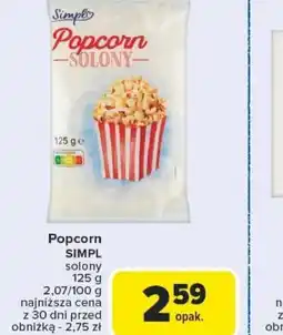 Carrefour Popcorn Simpl oferta