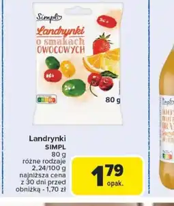 Carrefour Landrynki Simpl oferta