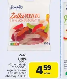 Carrefour Zelki Simpl oferta