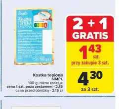Carrefour Kostka topiona Simpl oferta