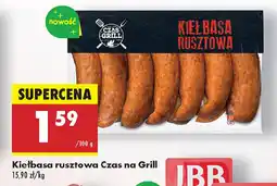 Biedronka Kiełbasa rusztowa Czas na Grill oferta