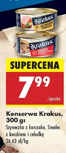 Biedronka Konserwa Krakus oferta