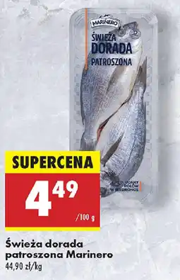 Biedronka Świeża dorada patroszona Marinero oferta