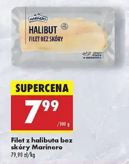 Biedronka Filet z halibuta bez skóry Marinero oferta