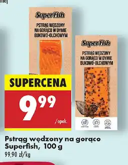 Biedronka Pstrąg wędzony na gorąco Super Fish oferta