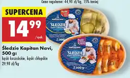 Biedronka Śledzie Kapitan Navi oferta