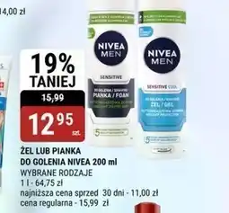 bi1 Pianka do golenia Nivea oferta