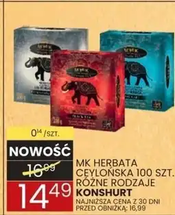 Wafelek Herbata Konshurt oferta