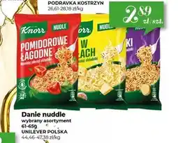 Społem Nudle Unilever oferta