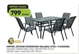 Hipper.pl Zestaw mebli ogrodowych Milano oferta