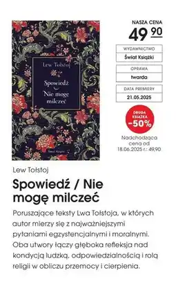 Świat Książki Książka Lew Tołstoj oferta