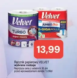 Społem Ręcznik papierowy Velvet oferta