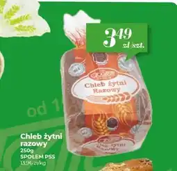 Społem Chleb razowy PSS Społem oferta