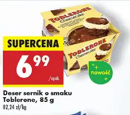 Biedronka Deser sernik o smaku Toblerone oferta