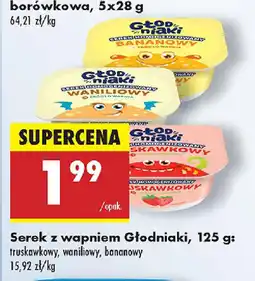 Biedronka Serek z wapniem Głodniaki oferta