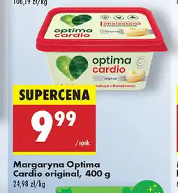Biedronka Margaryna Optima Cardio original oferta