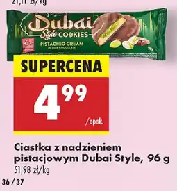 Biedronka Ciastka z nadzieniem pistacjowym Dubai Style oferta