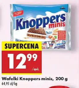 Biedronka Wafelki Knoppers minis oferta