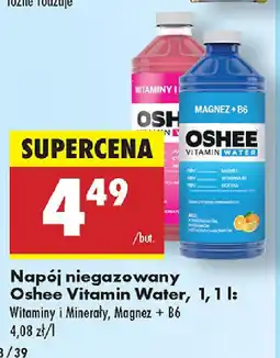 Biedronka Napój niegazowany Oshee Vitamin Water oferta