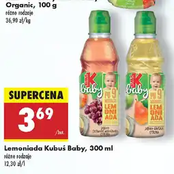 Biedronka Lemoniada Kubuś Baby oferta