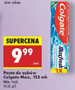 Biedronka Pasta do zębów Colgate Max oferta