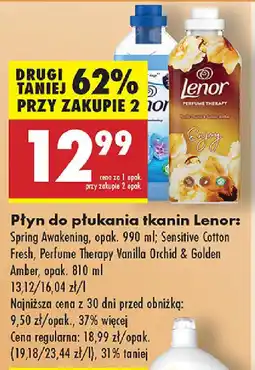 Biedronka Płyn do płukania tkanin Lenor oferta
