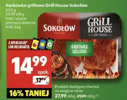 Delikatesy Centrum Karkówka grillowa Grill House Sokołów oferta