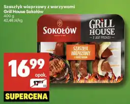 Delikatesy Centrum Szaszłyk wieprzowy z warzywami Grill House Sokołów oferta