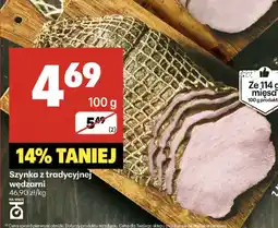 Delikatesy Centrum Szynka z tradycyjnej wędzarni oferta