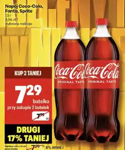 Delikatesy Centrum Napój Coca-Cola, Fanta, Sprite oferta