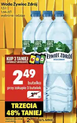 Delikatesy Centrum Woda Żywiec Zdrój oferta