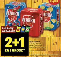 Delikatesy Centrum Piwo Warka oferta