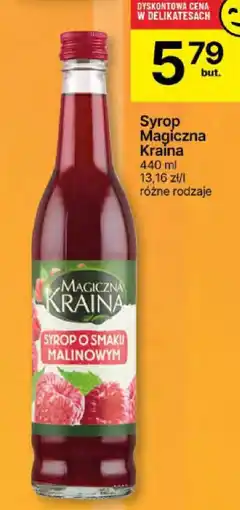 Delikatesy Centrum Syrop Magiczna Kraina oferta