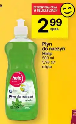 Delikatesy Centrum Płyn do naczyń Help oferta