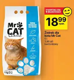 Delikatesy Centrum Żwirek dla kota Mr Cat oferta