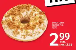 Selgros Donut lotus biscoff oferta