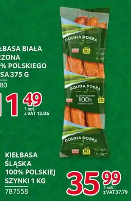 Selgros Kiełbasa śląska 100% polskiej szynki oferta