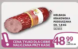 Selgros Kiełbasa krakowska podsuszana oferta