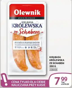 Selgros Kiełbasa królewska ze schabem oferta