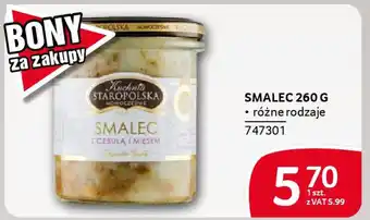 Selgros Smalec oferta