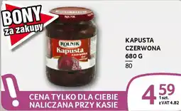 Selgros Kapusta czerwona oferta