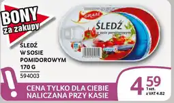 Selgros Śledź w sosie pomidorowym oferta