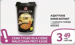 Azjatyckie danie instant