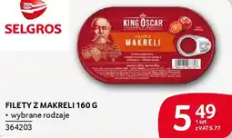 Selgros Filety z makreli oferta